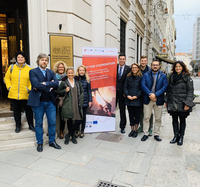 Riunione dei partner del progetto FIT4CO a Trieste