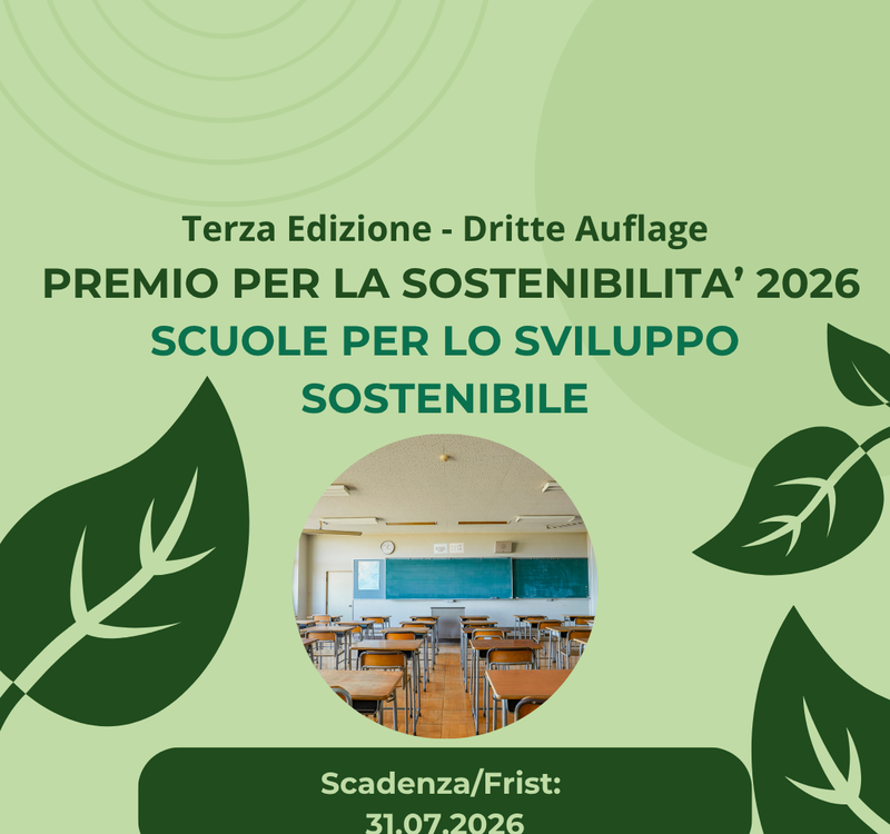 copertina premio sostenibilità